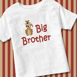 Big Brother Striped Tiger Tabby Cat Toddler T-Shirt