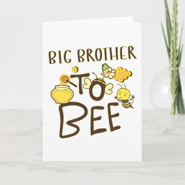 Big Brother To Bee Pregnancy Announcement (Front)