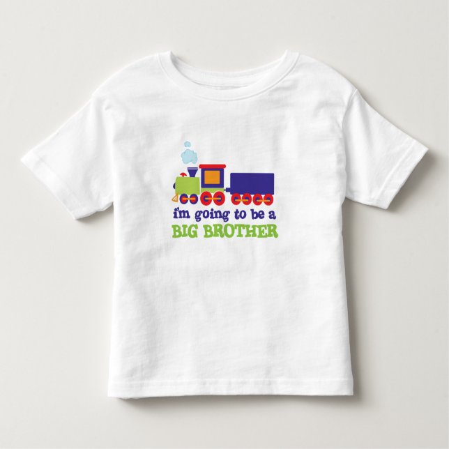 big brother train toddler T-Shirt (Front)