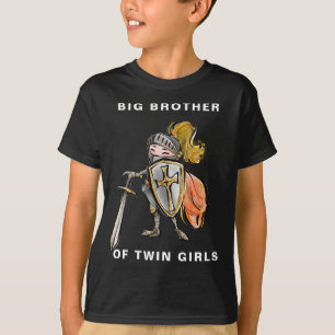 *~* BIG BROTHER Twin Girls Boys T-Shirt Knight