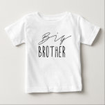 Big Brother | Typography Baby T-Shirt<br><div class="desc">By Redefined Designs</div>