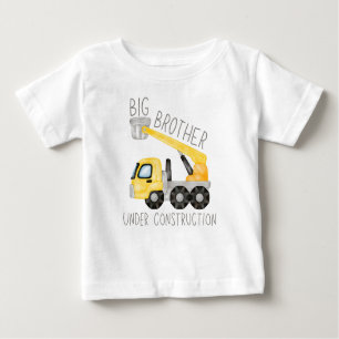 Big Brother Under Construction, Brother Digger Baby T-Shirt