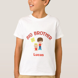 Big Brother with Baby Sister Personalised T-Shirt