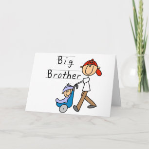 Big Brother With Little Brother Card