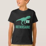 Big Brothersaurus Big Brother Announcement Dino T-Shirt<br><div class="desc">"Big Brothersaurus" funny new brother saying tee shirt for boys and men with vintage text and dinosaur makes a great newborn baby announcement gift idea for son from mom and dad.</div>