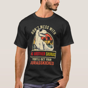 Big Brothersaurus Rex Dinosaur Big Brother Saurus T-Shirt