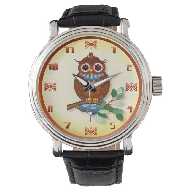 Big Brown Owl Watch (Front)