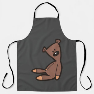 Big Brown Teddy Bear Apron