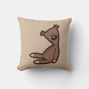 Big Brown Teddy Bear Cushion