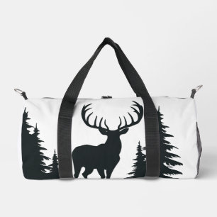 Big Buck Among Pine Trees Duffle Bag