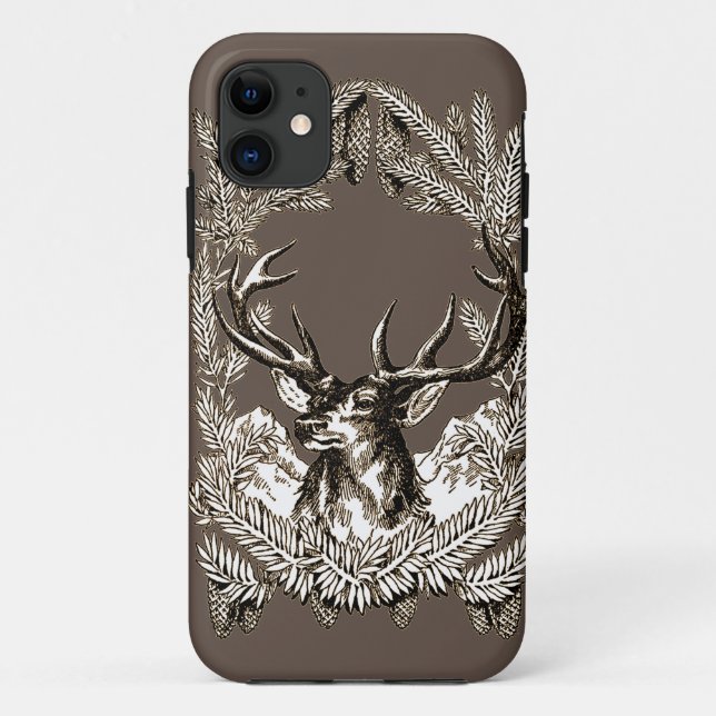 Big Buck Case-Mate iPhone Case (Back)