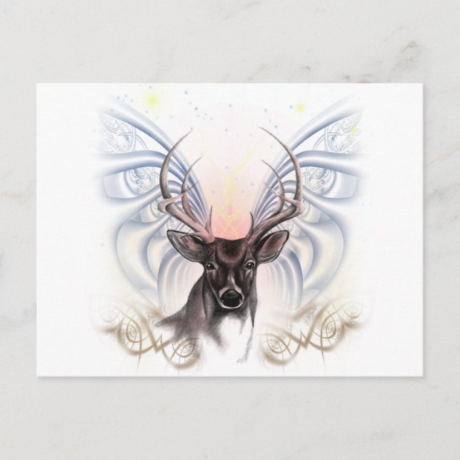 Big Buck Postcard (Front)