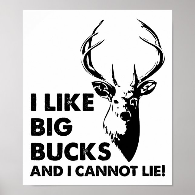 Big Bucks Funny Poster (Front)