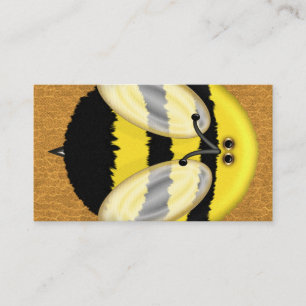 Big Bumble Bee Social Networking Profile Business Card
