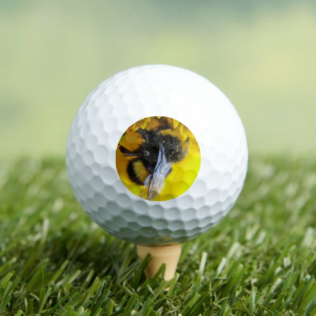 Big bumblebee golf balls (Insitu Tee)