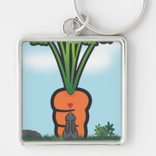 Big Bunneh Carrot Key Ring