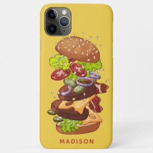Big Burger custom name phone cases