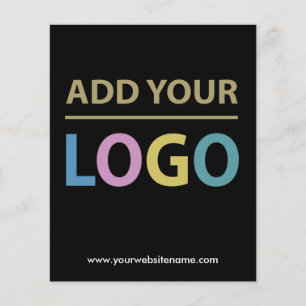 Big Business Logo Promotional Flyer   Black