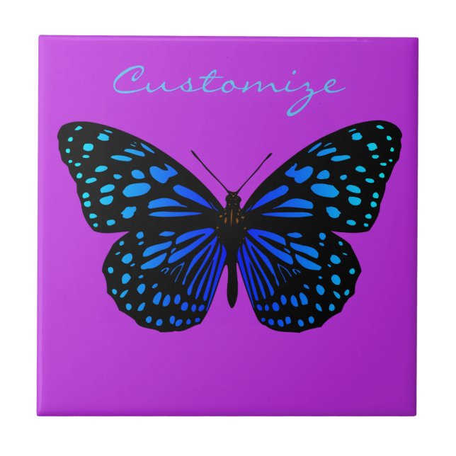 Big Butterfly Thunder_Cove Ceramic Tile (Front)