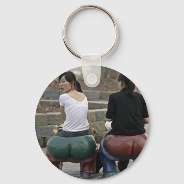 big butts key ring (Front)