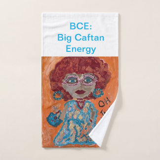 Big Caftan Energy (BCE) – Hand Towel by Sharkey