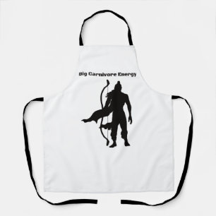 Big Carnivore Energy All-Over Print Apron