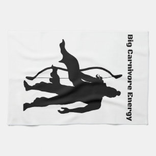 Big Carnivore Energy Kitchen Towels