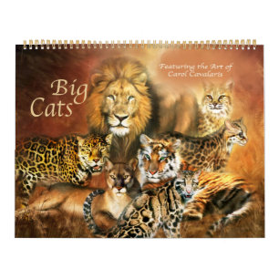Big Cat Art Calendar