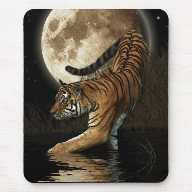 BIG CAT Bengal, Siberian Indian Tiger, MousePads (Front)
