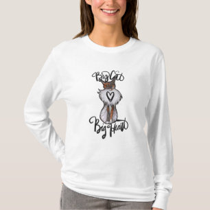 Big Cat Big Heart Maine Coon Dilute Calico         T-Shirt