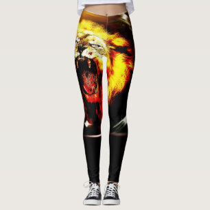Big Cat Models: Mad Lions 02-02 Leggings