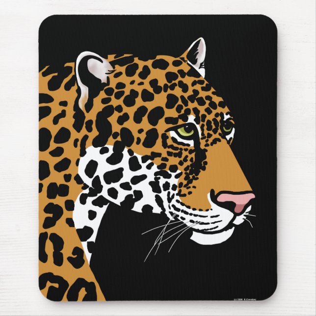 Big Cat Mouse Pad (Front)