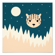 Big cat night sky