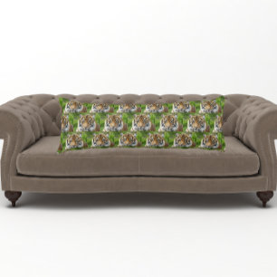 Big Cat Tiger Photo Pattern Body Pillow