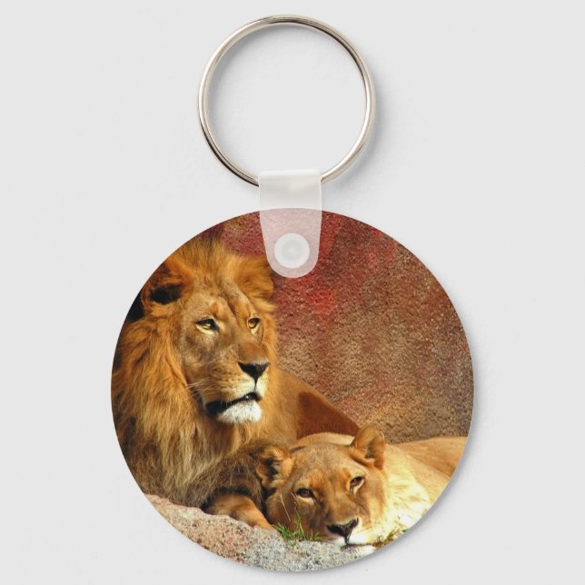 Big Cats - 6 Key Ring (Front)