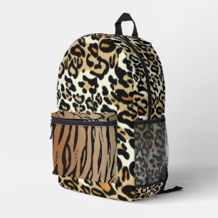 Big Cats Print Cut Sew Bag