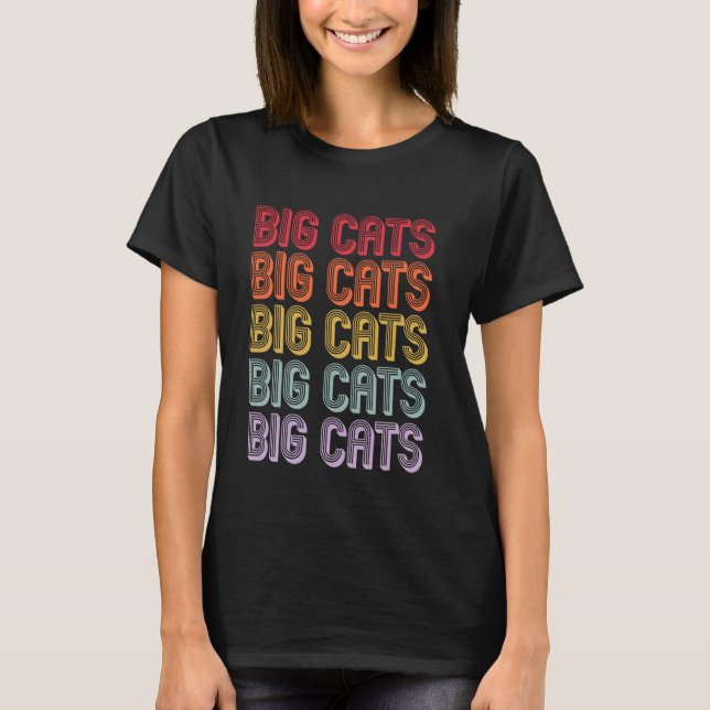 Big Cats T-Shirt (Front)