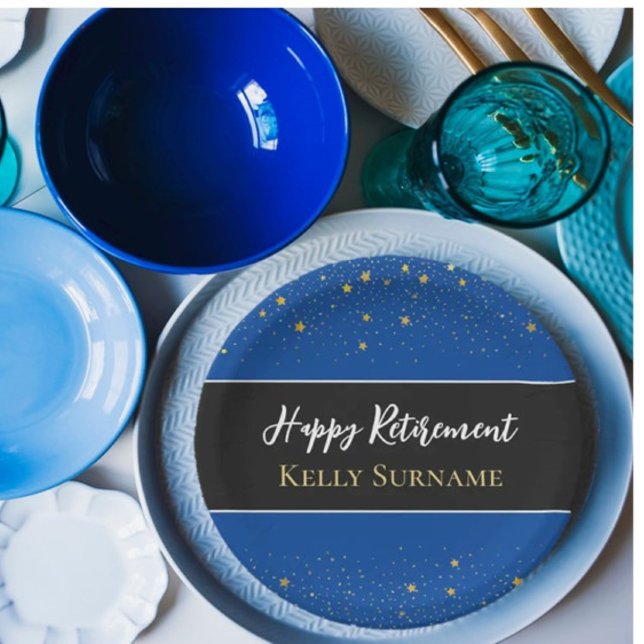 Big Celebration! Happy retirement party Napkins Paper Plate (Creator Uploaded)