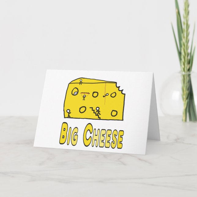 Big Cheese Card (Front)