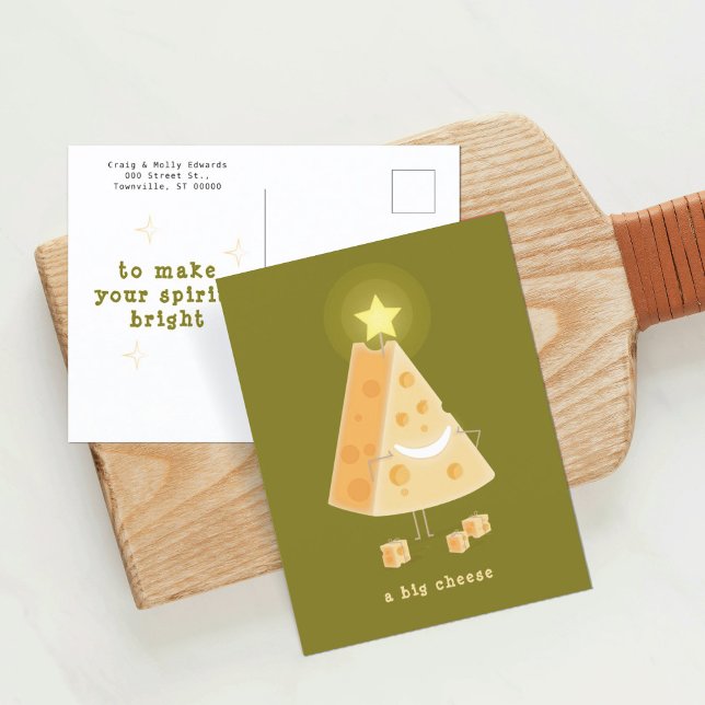 Big Cheese Christmas Postcard (Creator Uploaded)