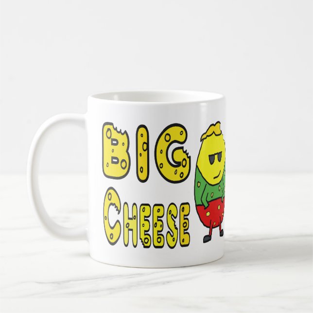 Big Cheese Coffee Mug (Left)