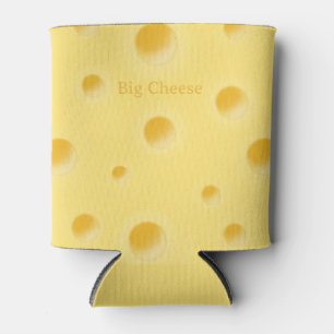 Big Cheese Holey Swiss Cheese Personalised Can Cooler