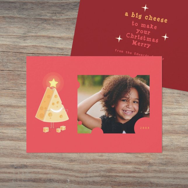 Big Cheese Photo Christmas Card (Creator Uploaded)