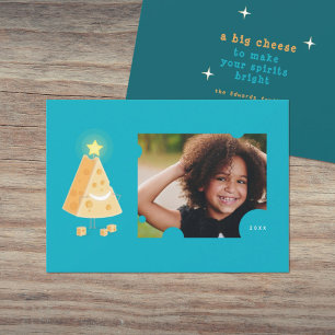 Big Cheese Photo Christmas Card