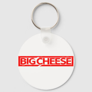 Big Cheese Stamp Key Ring