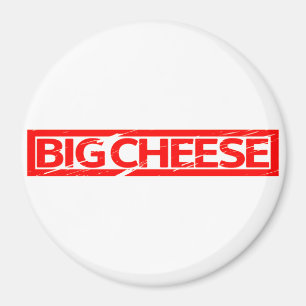 Big Cheese Stamp Magnet