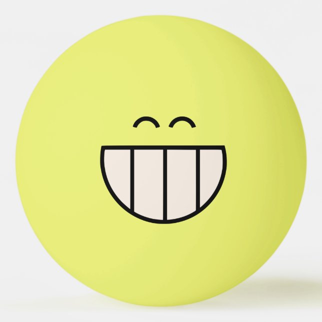 Big Cheesy Grin Ping Pong Ball (Front)
