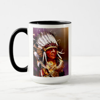 "Big Chief" original art Mug