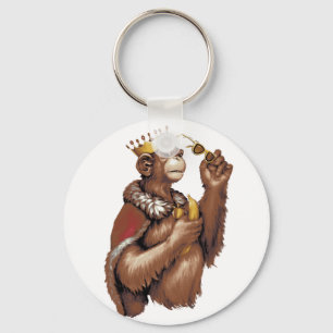 Big Chimpin' Key Ring