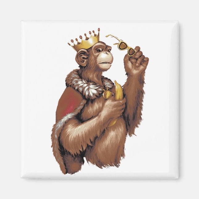 Big Chimpin' Magnet (Front)